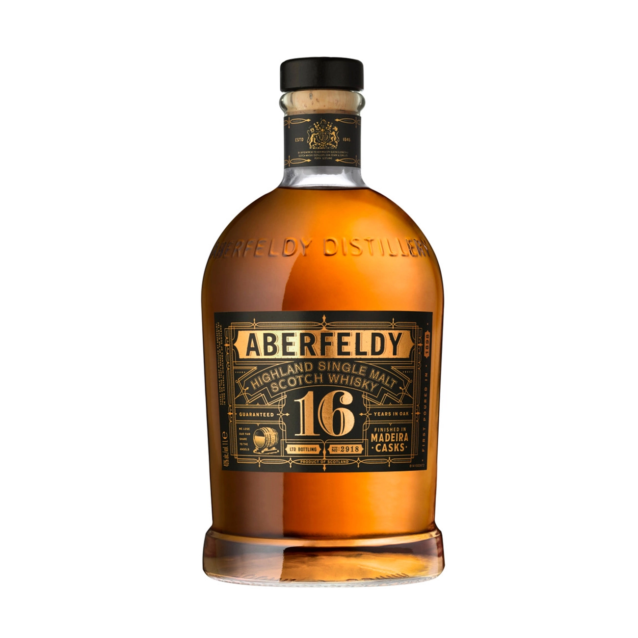 Aberfeldy Whisky scotian 16 Years Old Madeira Cask  700 ml