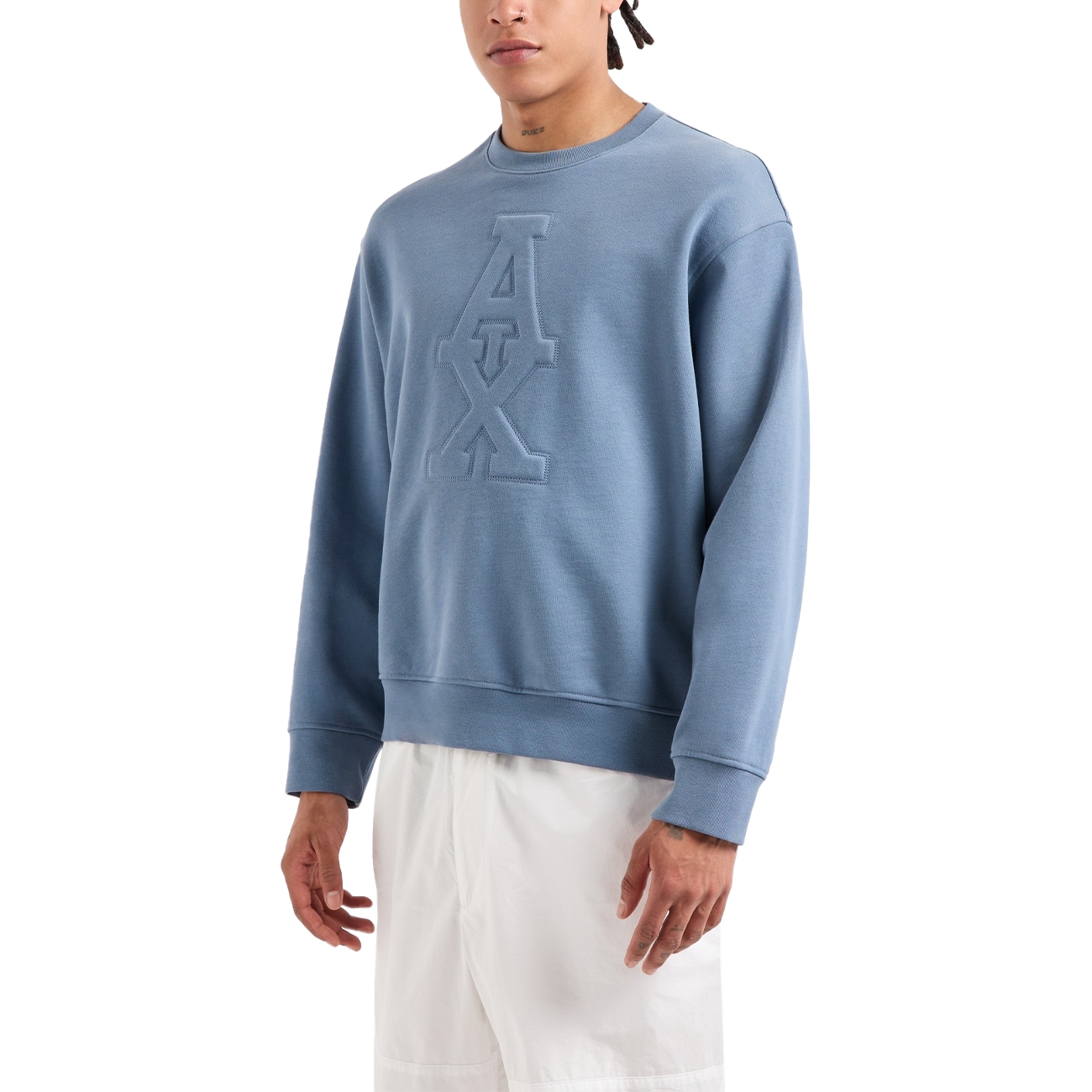 Armani Exchange Bluze Men's Sweatshirt Blue S