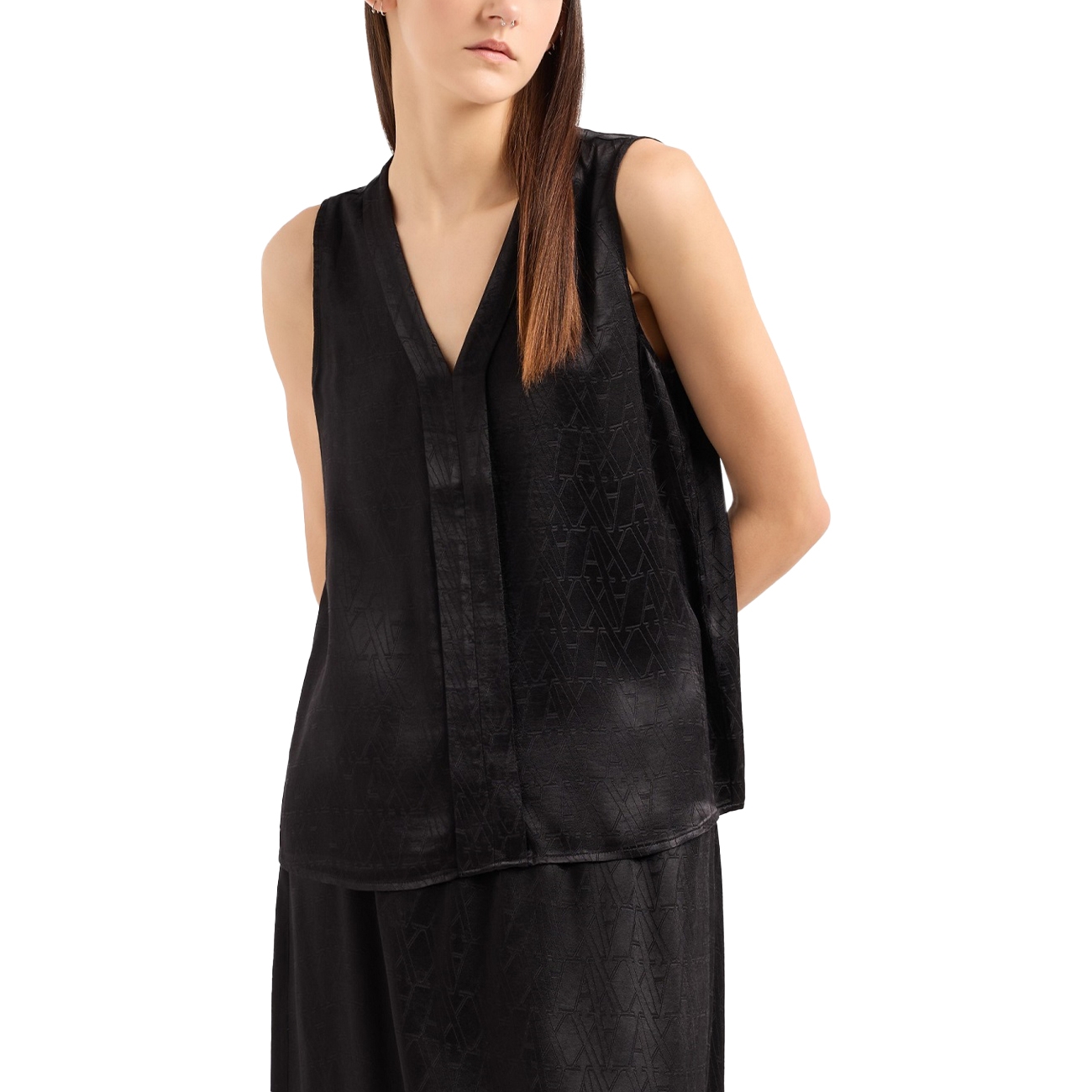 Armani Exchange Bluze Women's Blouse Black XS