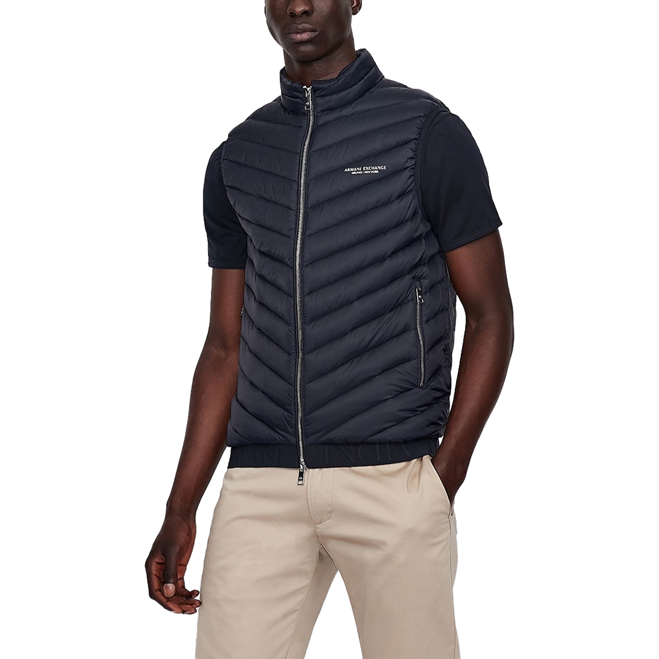 Armani Exchange Jachete Milano New York Puffer Vest L L