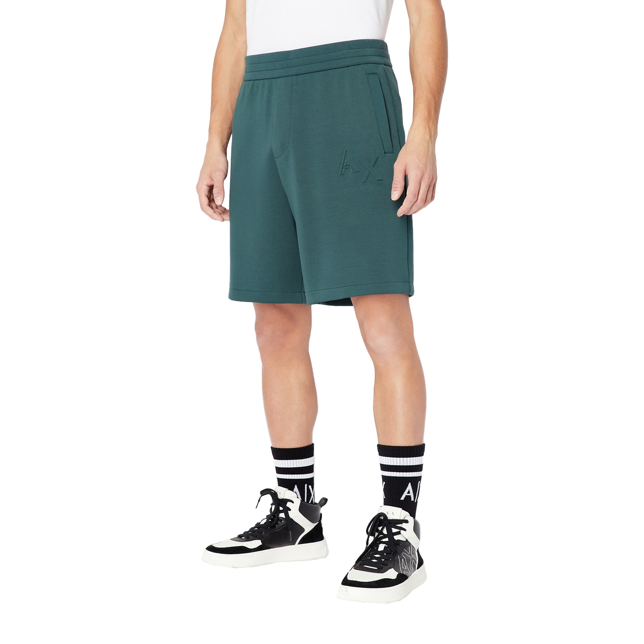 Armani Exchange Pantaloni Green Shorts M M