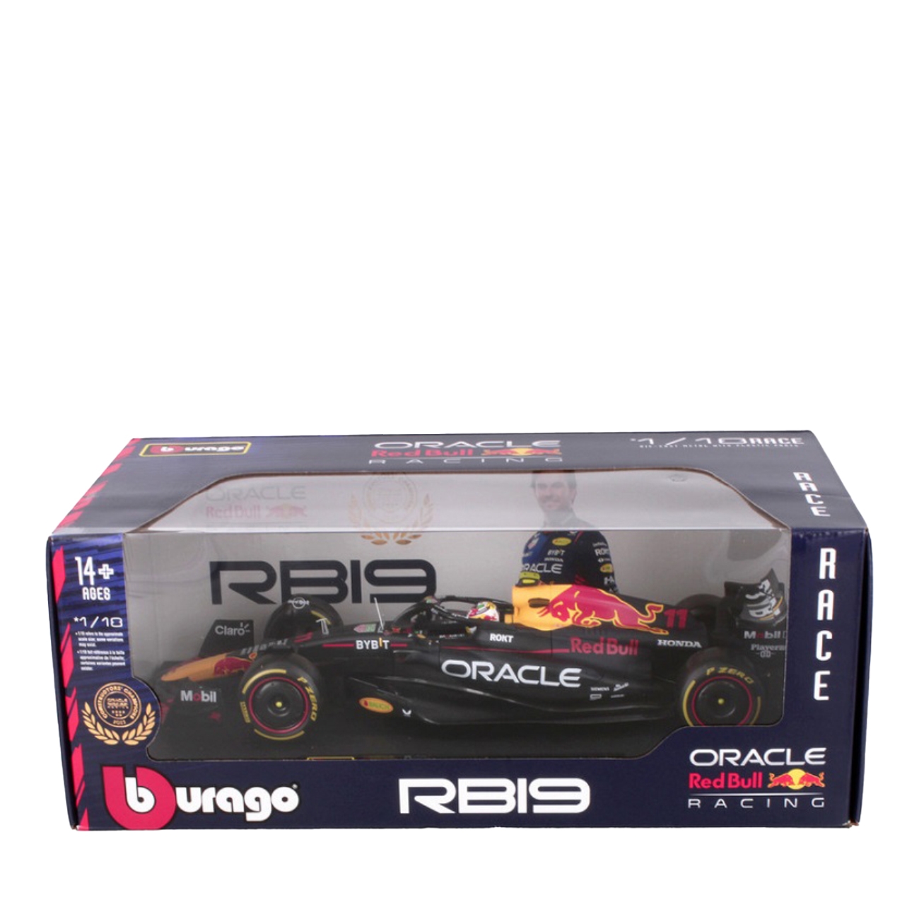 BBURAGO Vehicule Oracle Red Bull Racing RB19 Sergio Perez 1.18 