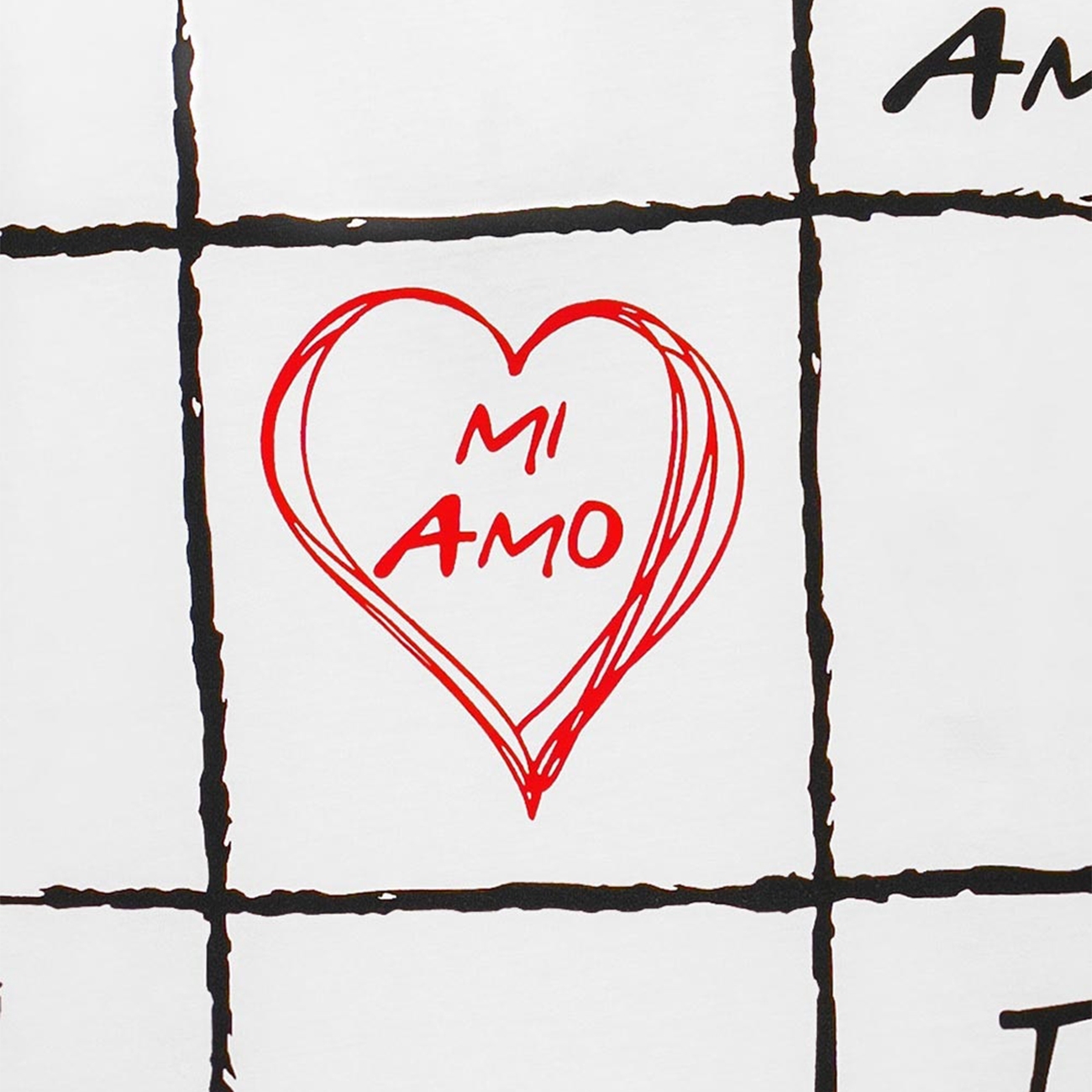 Bigotti Tricouri Tricou Alb Print Geometric L