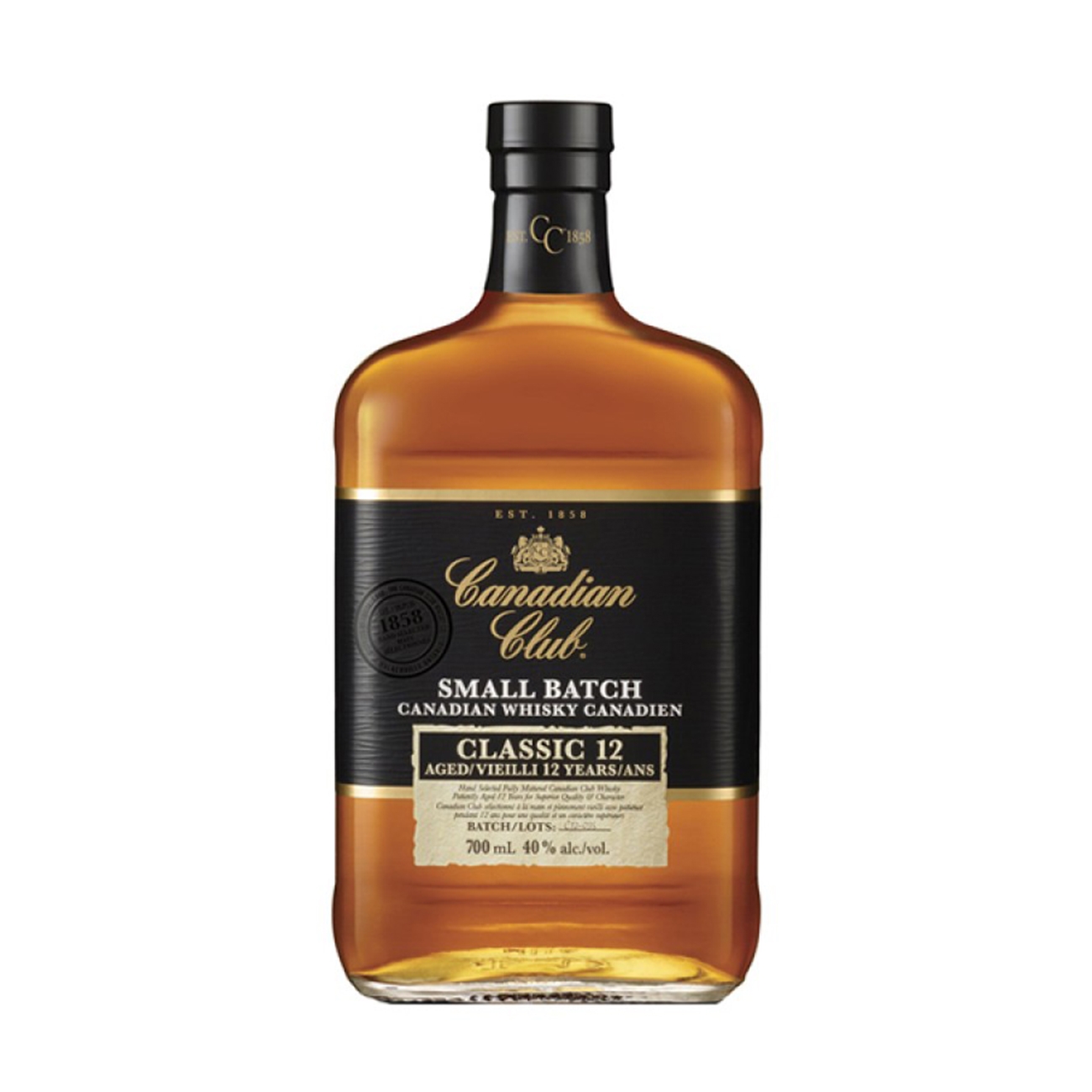 Canadian Club Whisky international Classic 12 Small Batch  700 ml