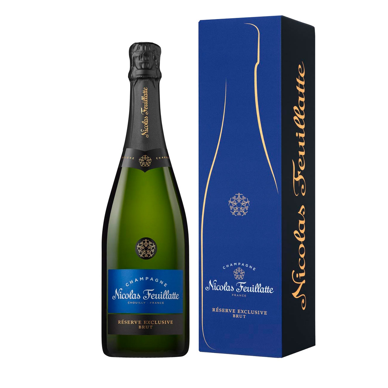 Champagne Nicolas Feuillatte Alb Reserve Exclusive Brut 750 ml