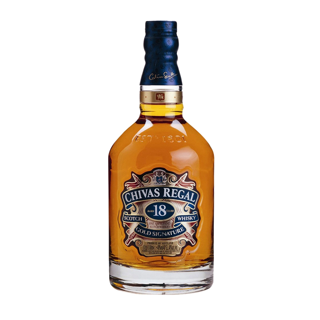 Chivas Regal  Whisky scotian 18 Years Old 1000 ml