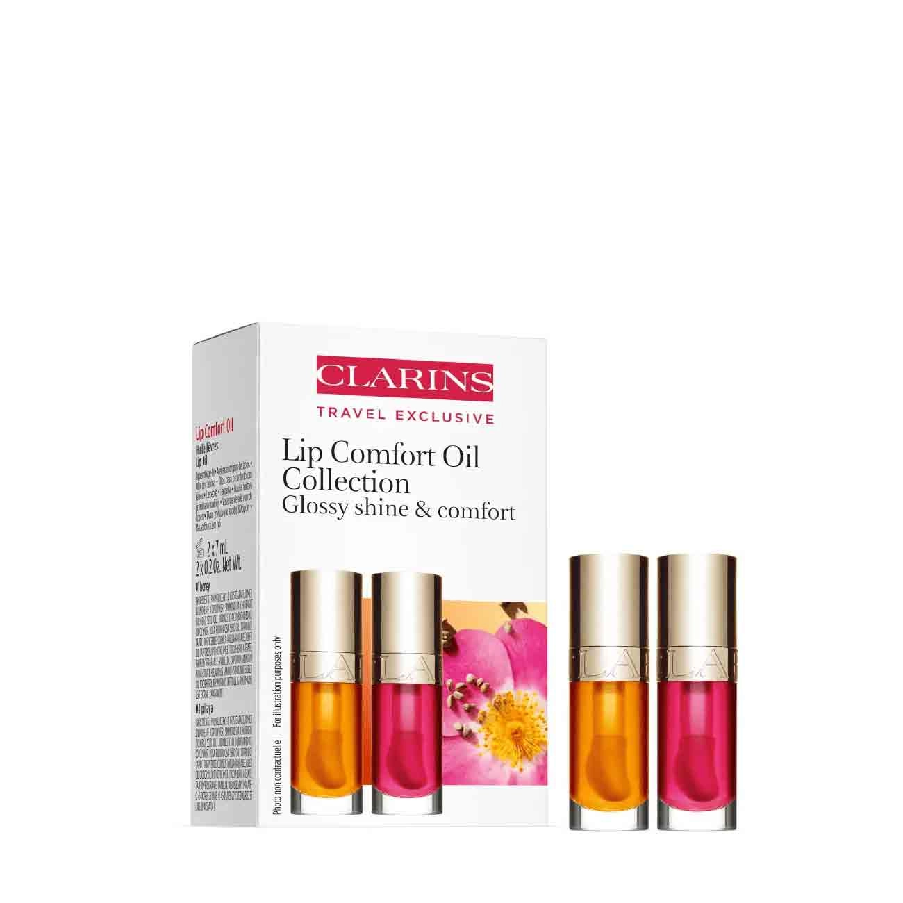 Clarins Seturi Lip Comfort Oil Lip Gloss Set 14 ml