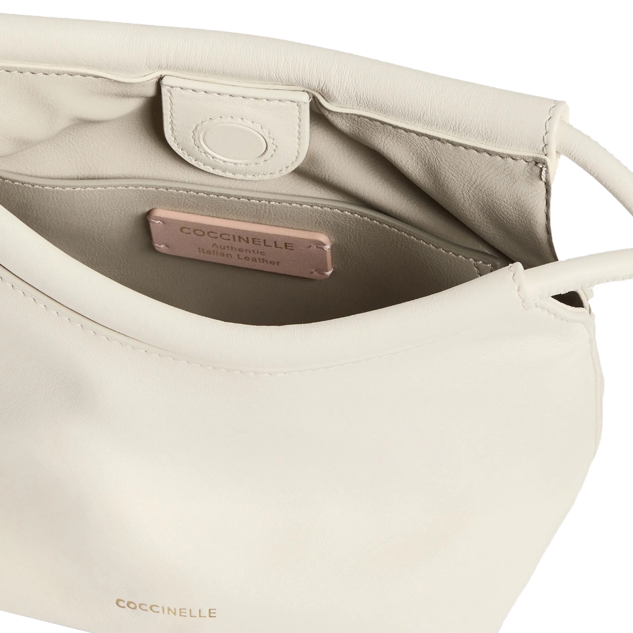Coccinelle Genti de mana Finn pouch Small - Pearl 