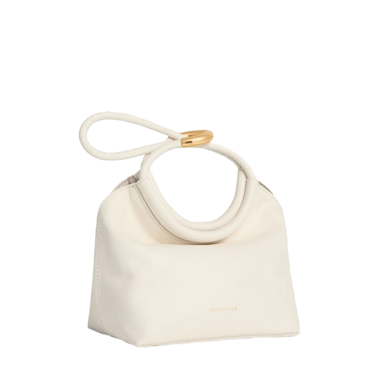Coccinelle Genti de mana Finn pouch Small - Pearl 