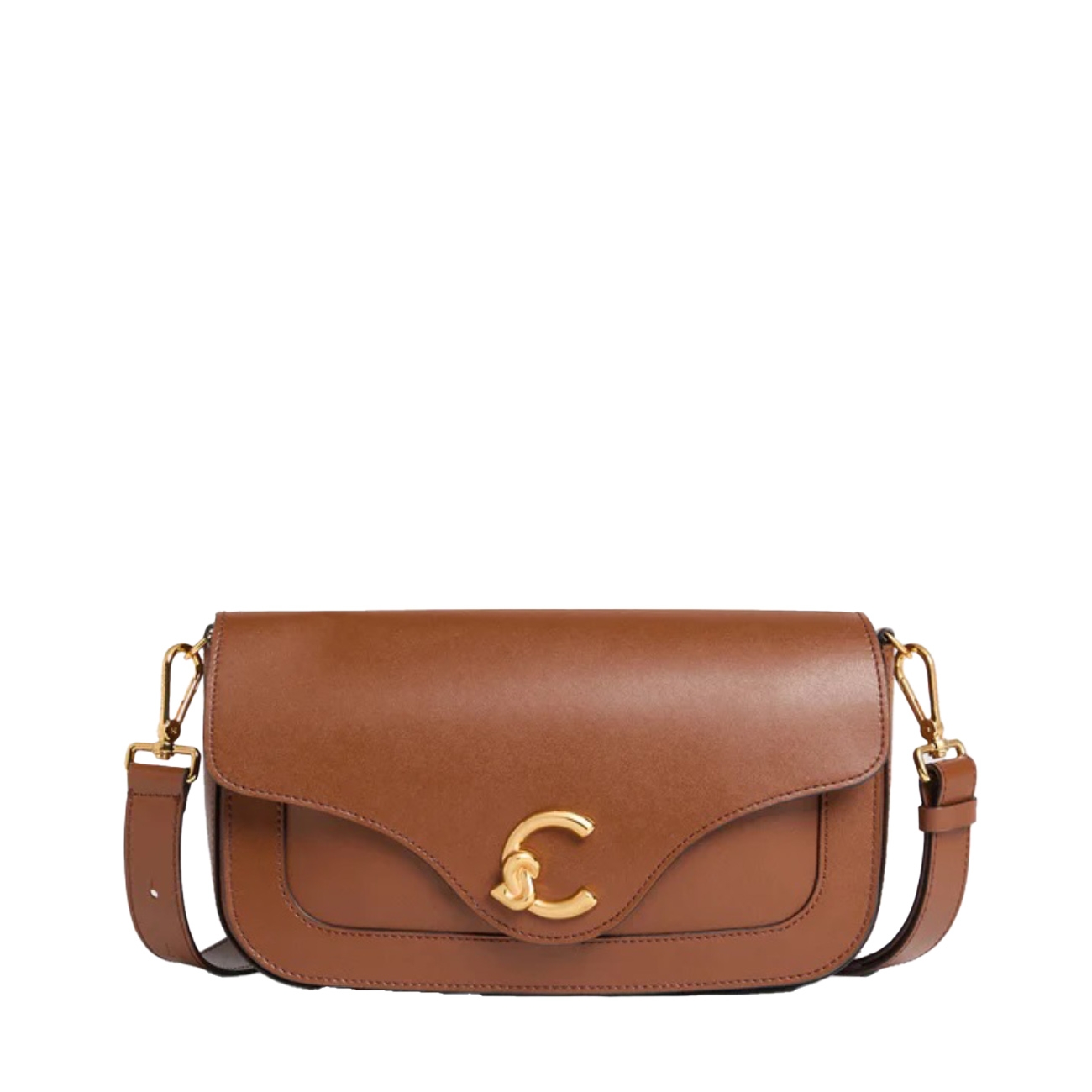 Coccinelle Genti de umar C-ME Calf Cock Medium - Cognac 