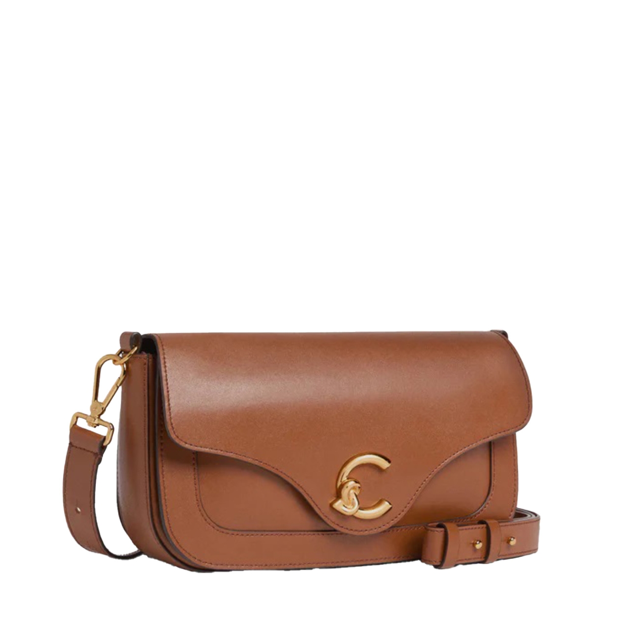 Coccinelle Genti de umar C-ME Calf Cock Medium - Cognac 
