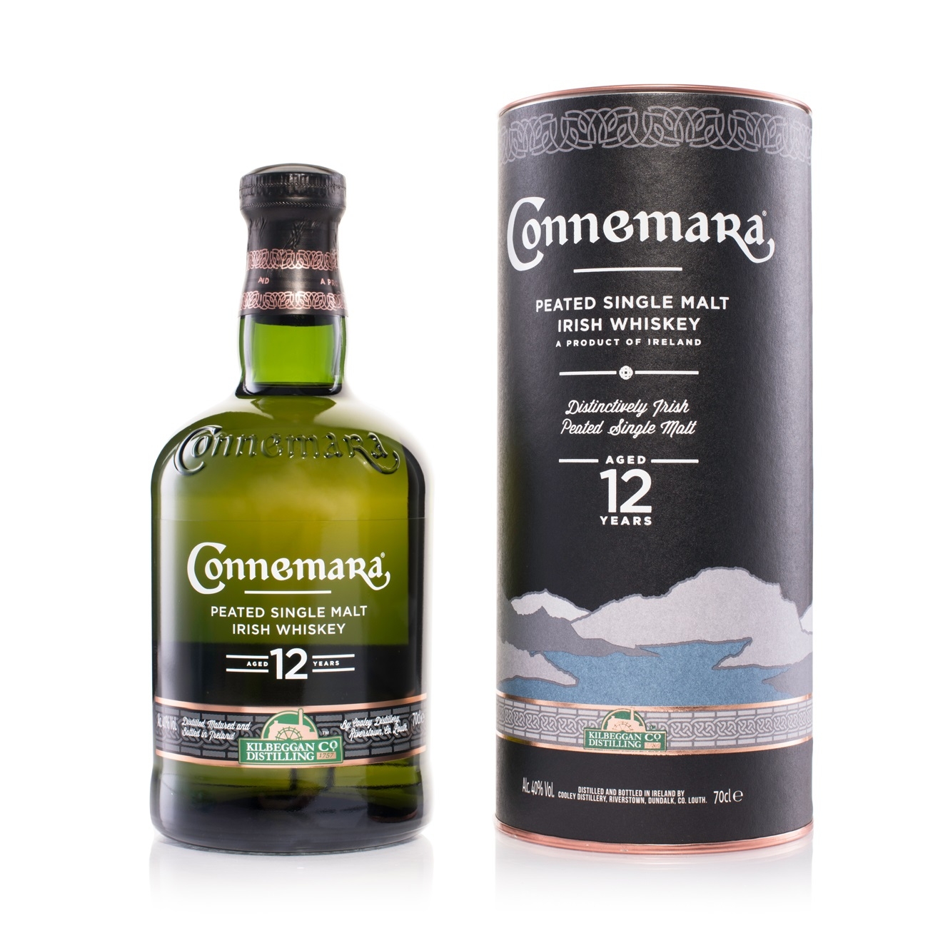 Connemara Whiskey irlandez PEATED 12Y  700 ml