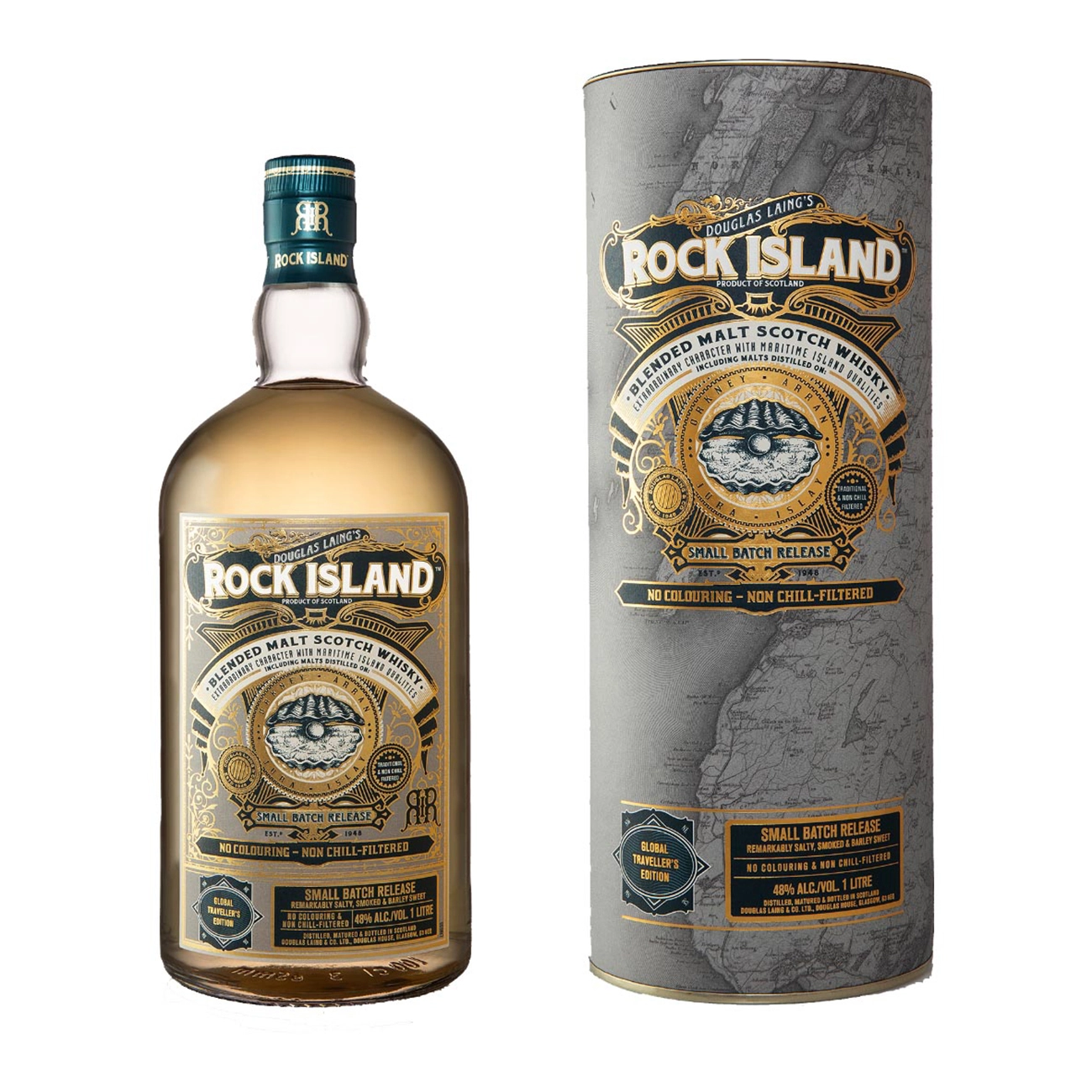 Douglas Laing Whisky scotian Rock Island Global Traveller's Edition 1000 ml