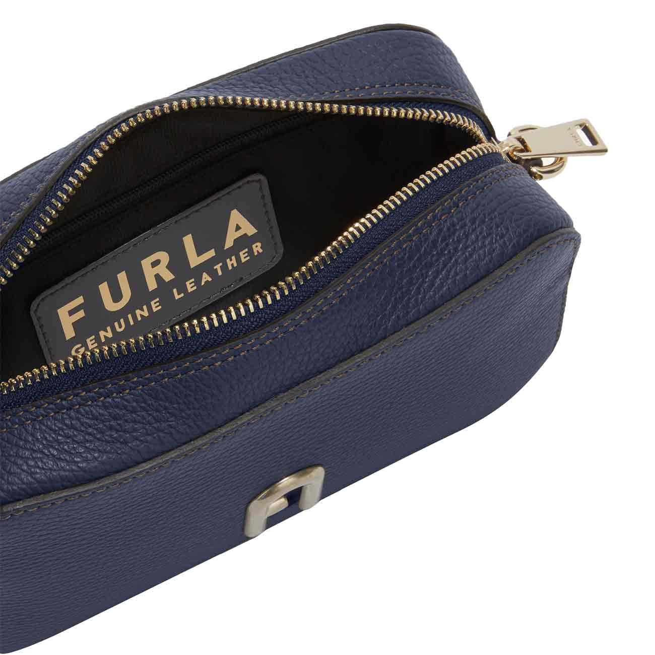 Furla Genti mini Primula Mini Crossbody Webbing Strap 