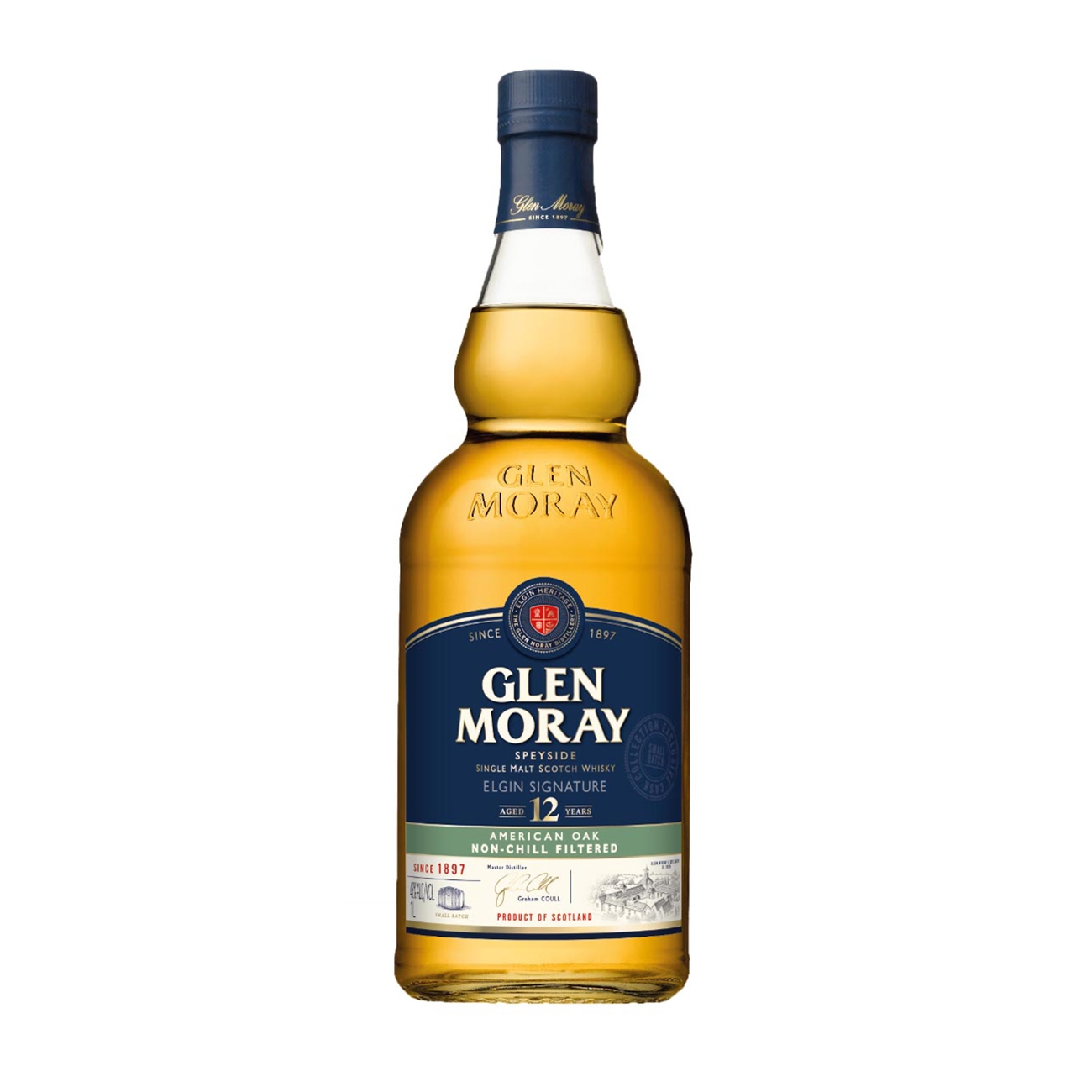 Glen Moray Whisky scotian Speyside 12 Years 1000 ml