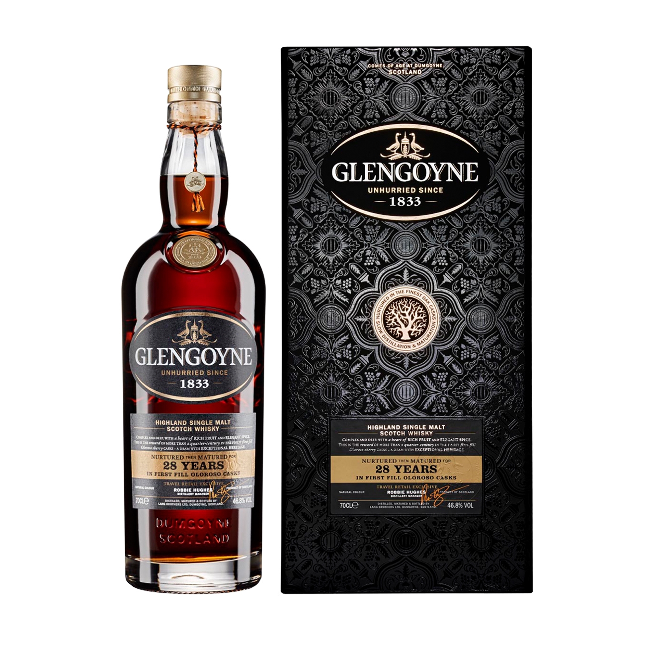 Glengoyne Whisky scotian GLENGOYNE 28Y  700 ml
