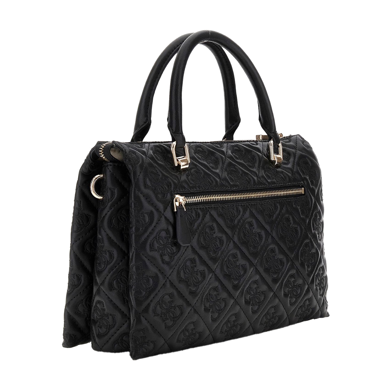 Guess Genti de mana Adelasia Multi Comp Satchel Black 