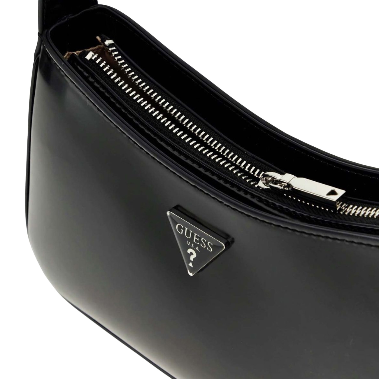 Guess Genti de mana Arnela Top Zip Shoulder Bag Black 