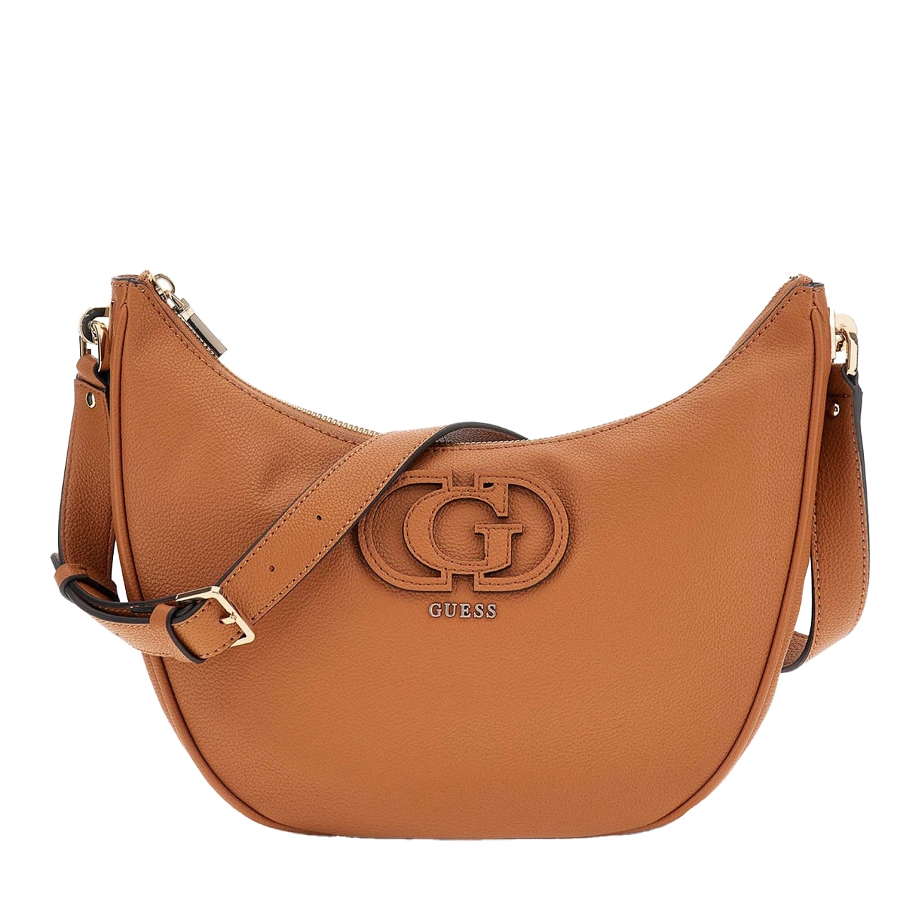 Guess Genti de mana Calebra Hobo Shoulder Bag Cognac 