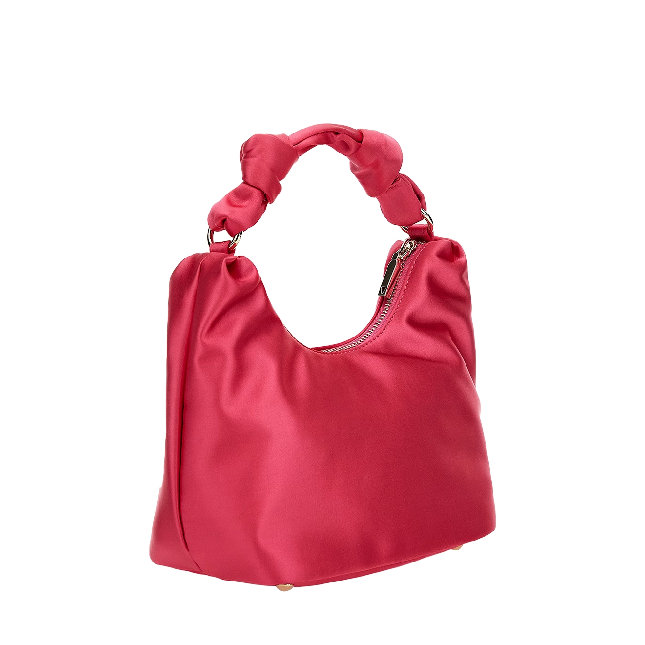 Guess Genti de mana Velina Satin Mini Handbag Magenta 