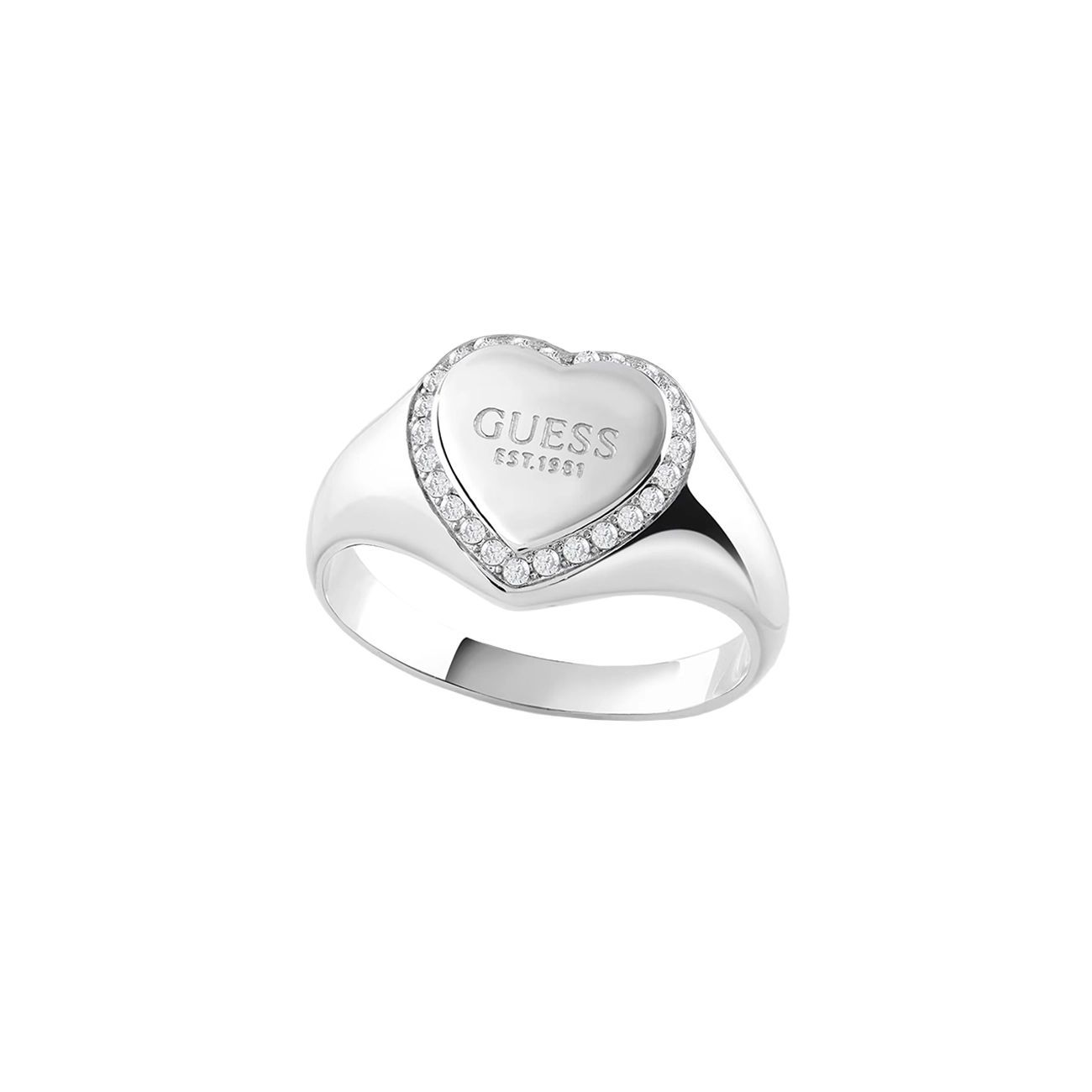 Guess Inele Fine Heart JUBR01430JWRH 52 52