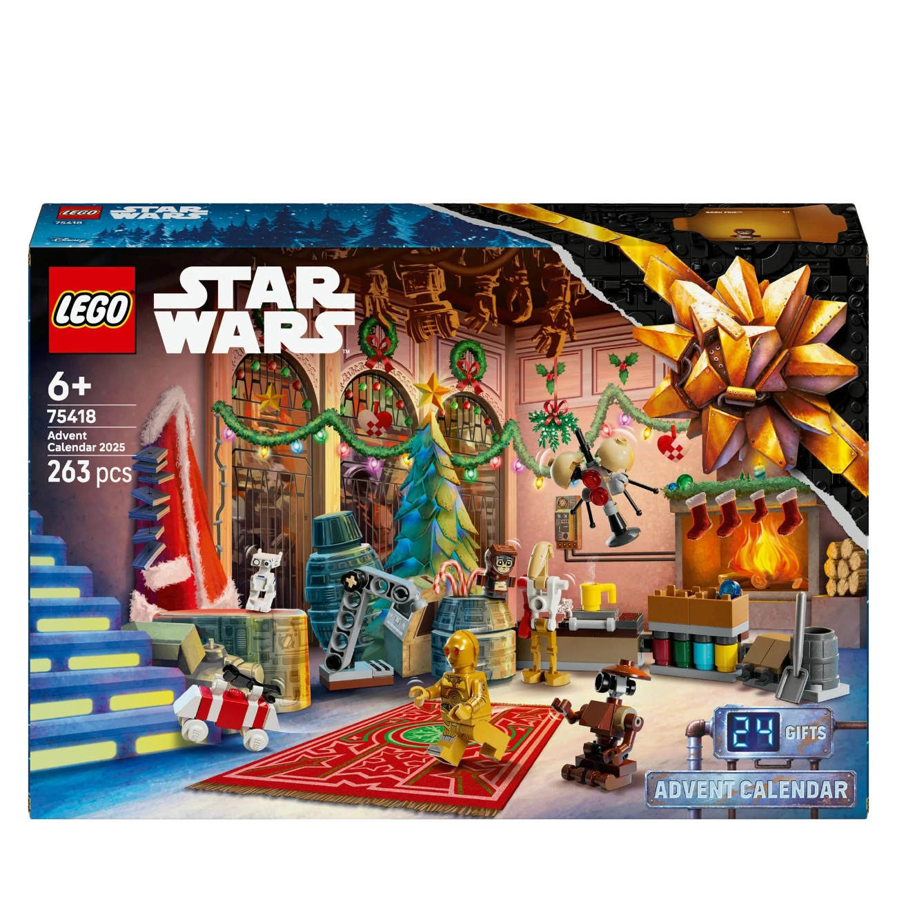 Lego Jocuri de construit Advent Calendar 2025 75418 