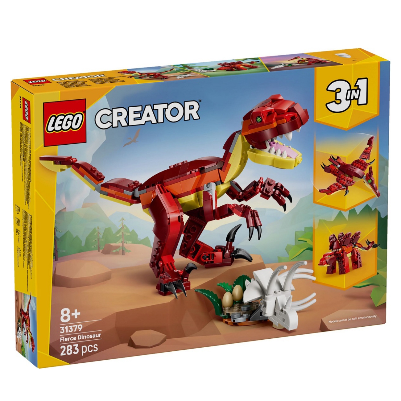 Lego Jocuri de construit Fierce Dinosaur 3 In 1 