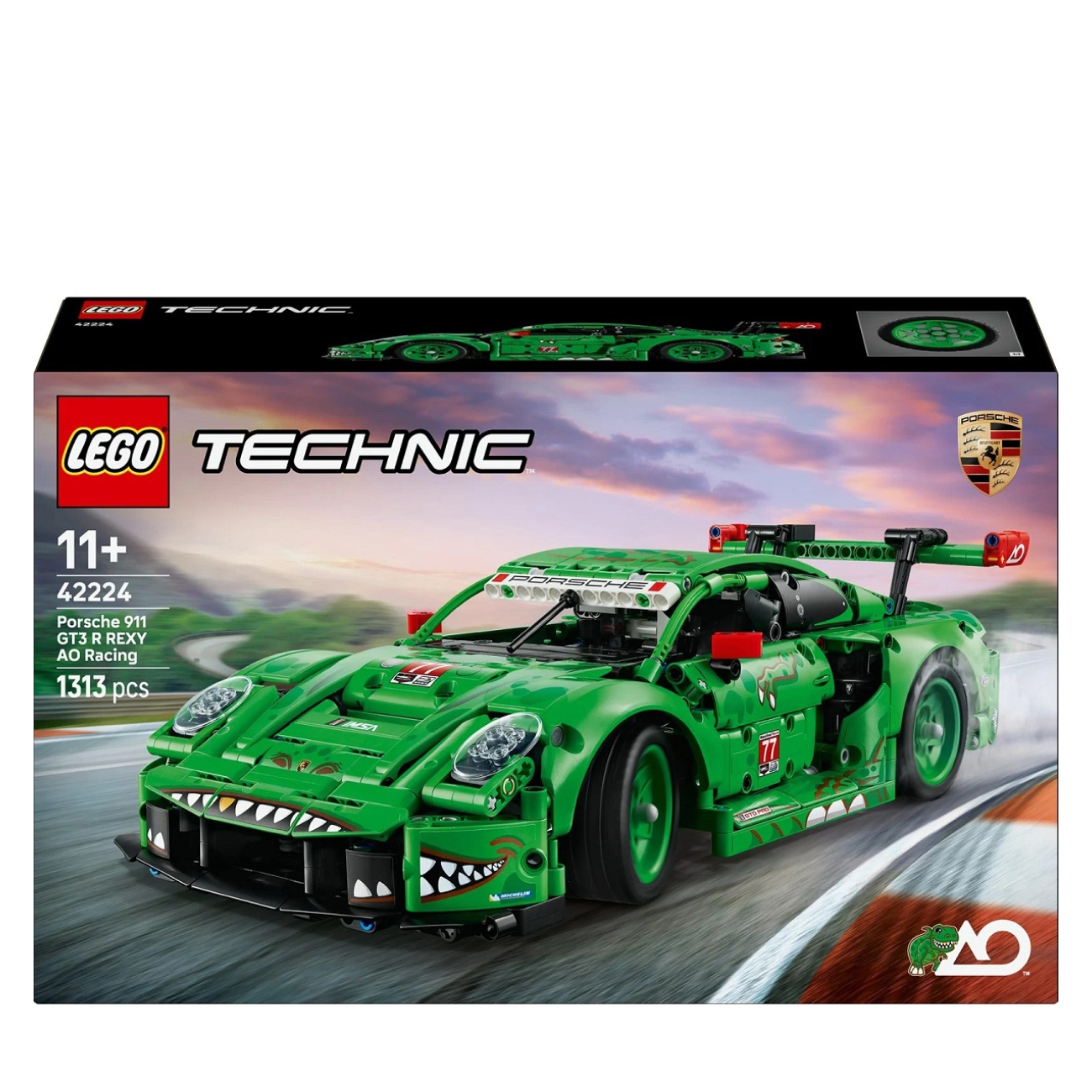Lego Jocuri de construit Porsche 911 GT3 R Rexy AO Racing 