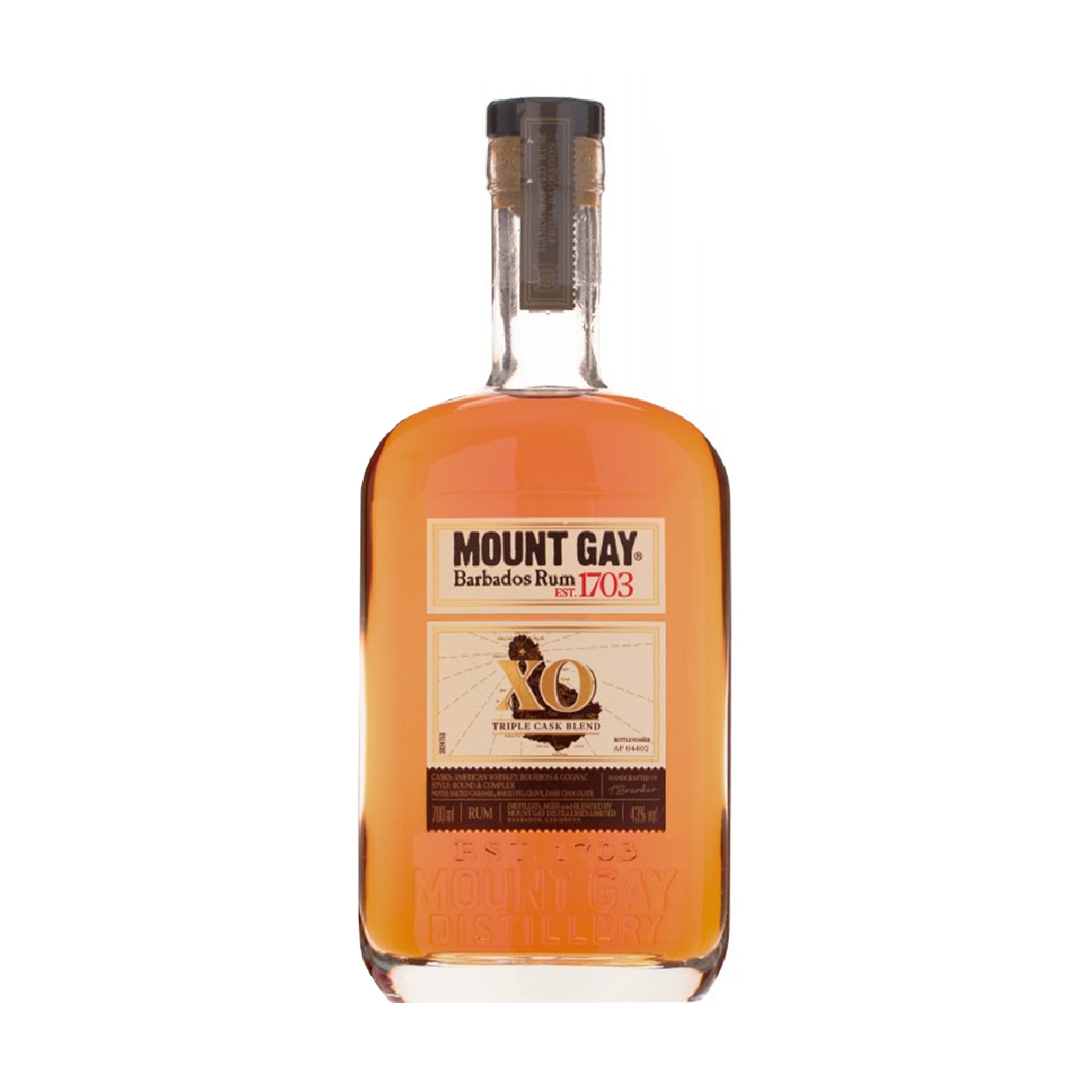 Mount Gay Rom XO Triple Cask Blend 700 ml