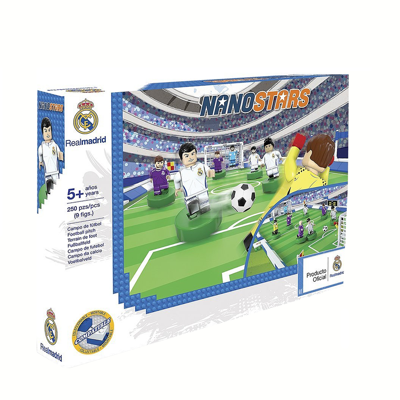 Nanostars Jocuri de construit PITCH REAL MADRID  