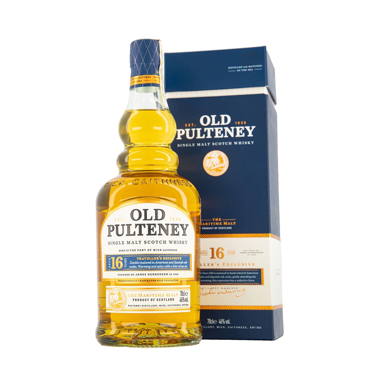 Old Pulteney Whisky scotian 16 Years Old 700 ml