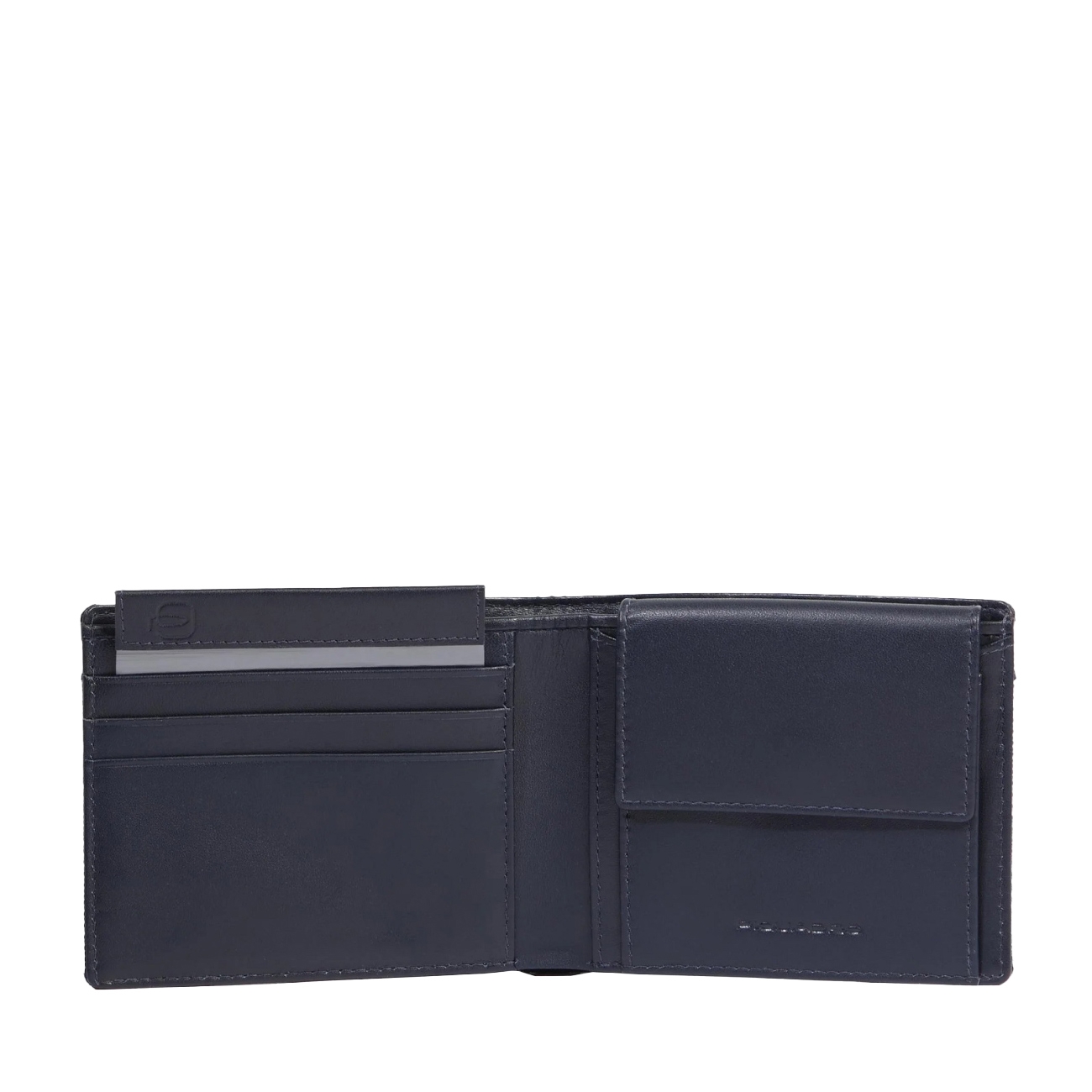 Piquadro Portofele Men’s Wallet With Coin Pocket Blue 