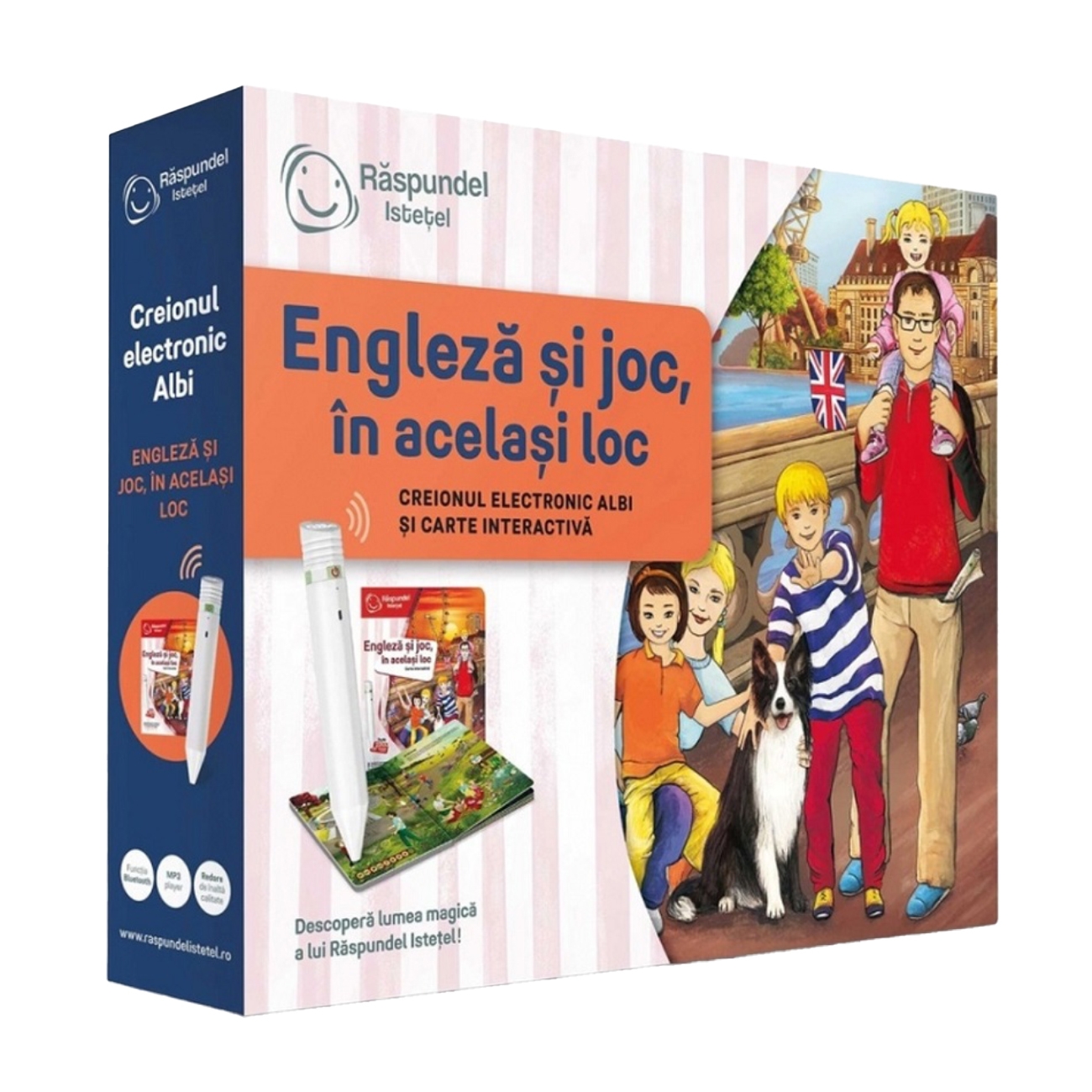 Raspundel Istetel Carte Engleza si joc, in acelasi loc 