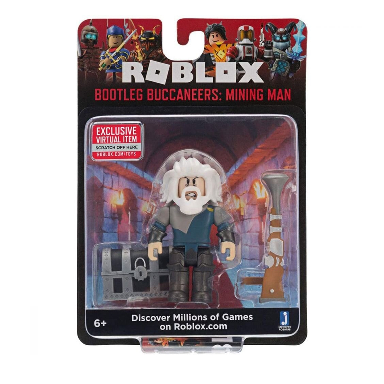 Roblox Figurine Bootleg Buccaneers Mining Man 