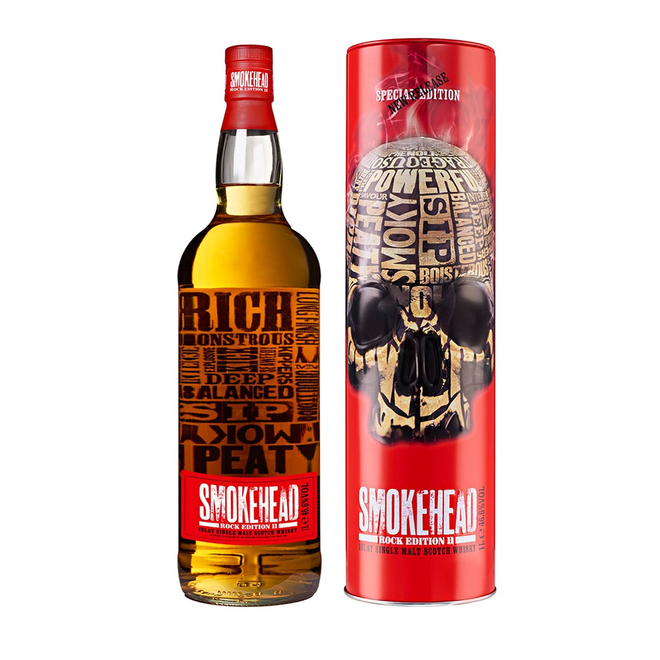 Smokehead Whisky scotian SMOKEHEAD ROCK EDITION II 1000 ml
