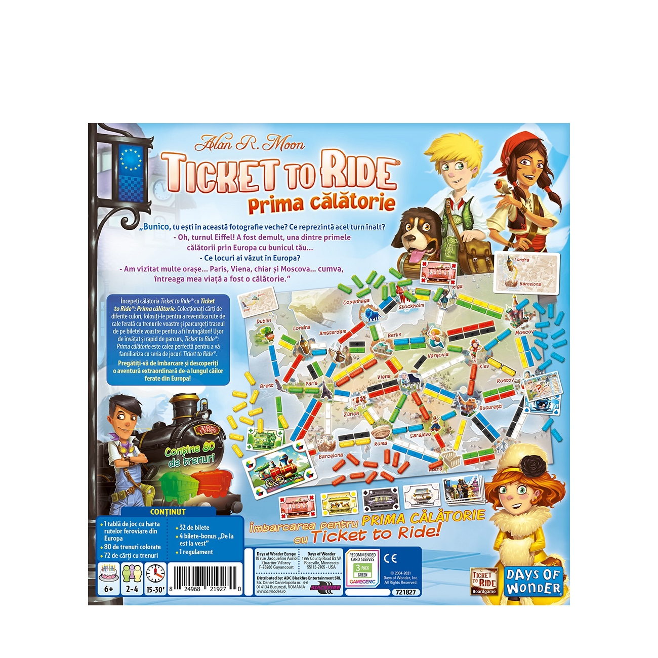 Ticket To Ride Jocuri Prima Calatorie 