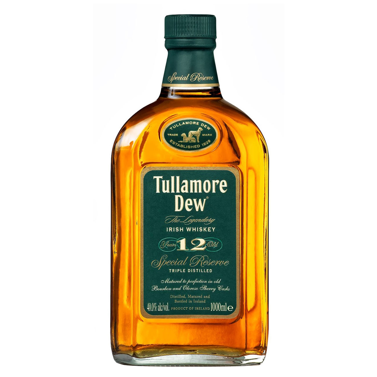 Tullamore Dew  Whiskey irlandez 12 Year Old 1000 ml