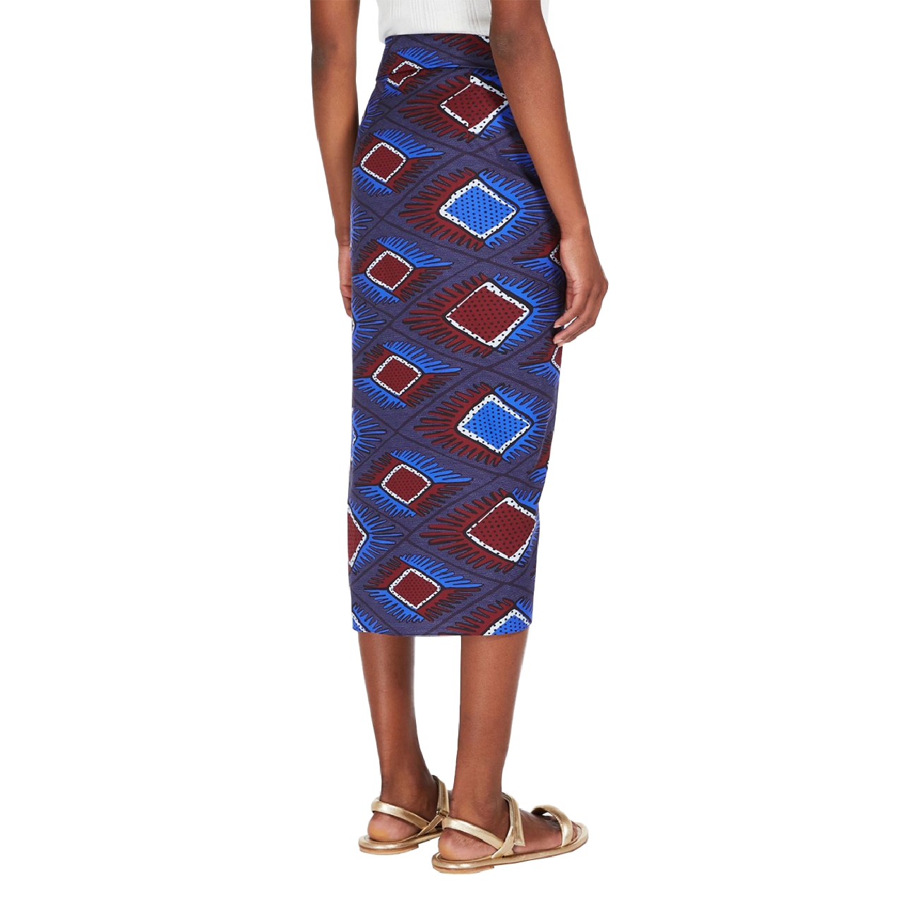 Weekend Max Mara Fuste Fiore Skirt 44 44